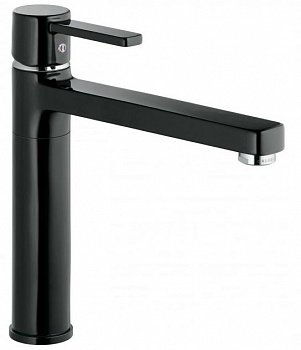 Смеситель для кухни Kludi Zenta 389738675 хром/черный