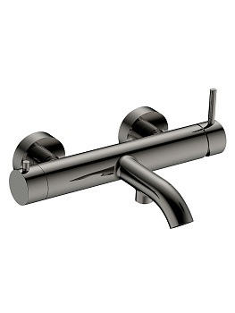 Смеситель для ванны AQUAme Siena AQM6212GM вороненая сталь