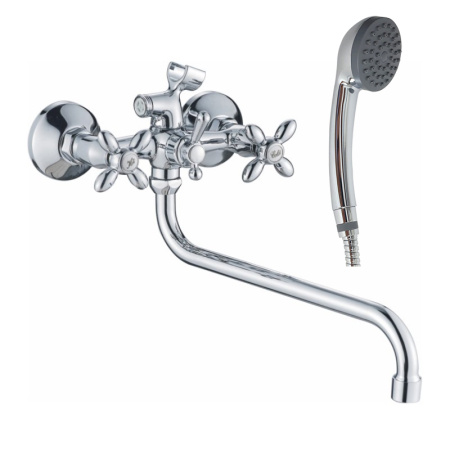 Смеситель для ванны Haiba HB2227, хром