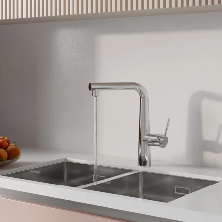 Смеситель для кухни IDDIS Pure PURSBPFi05 хром