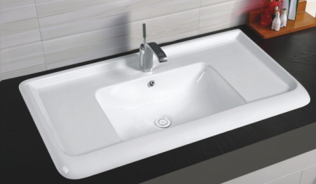 Раковина встраиваемая сверху 60см Gid NYJ844-60 белый