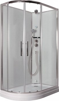 Душевая кабина Timo Ilma ILMA-902 R 120x80x225 профиль черный матовый, стекло прозрачное