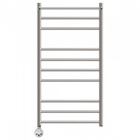 Полотенцесушитель электрический Point PN10150PE П9 500x1000 с полкой левый/правый, хром