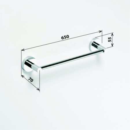 Полотенцедержатель Bemeta Omega 104104042 Хром