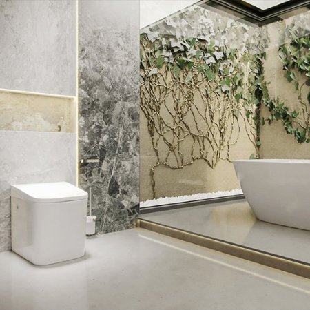 Унитаз приставной безободковый Lemark SATOFSHFS2 белый