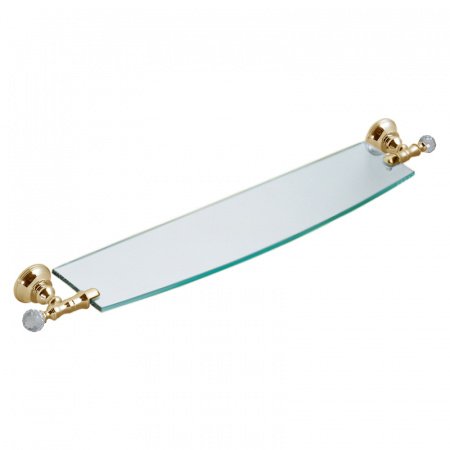 Стеклянная полка Webert Karenina 73 KA500701 Хром кристаллы Swarovski