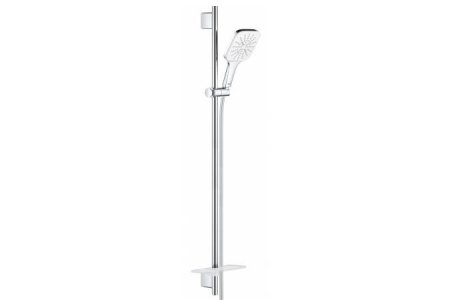 Душевой гарнитур Grohe Rainshower SmartActive 130 26586LS0 хром/белый