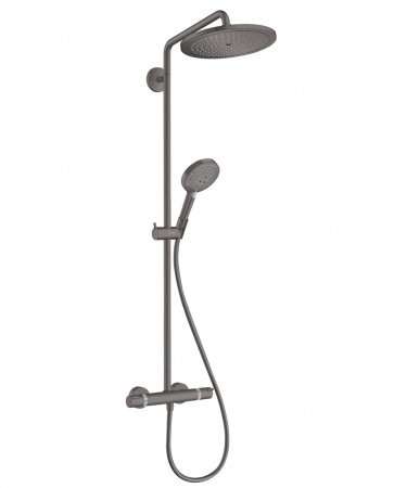 Душевая стойка Hansgrohe Croma Select S 26890340 хром черный шлифованный