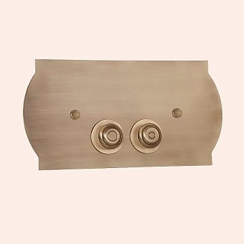 Кнопка смыва TW TW300.2br бронза