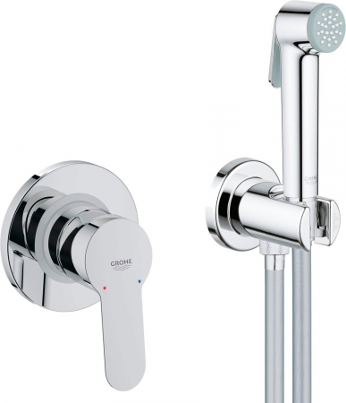Гигиенический душ со смесителем Grohe BauEdge 124898 хром