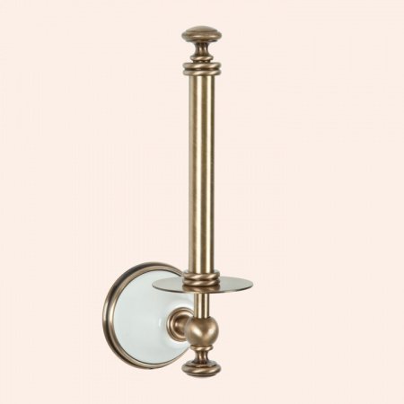 Держатель туалетной бумаги TW Harmony TWHA119bi Хром/белый