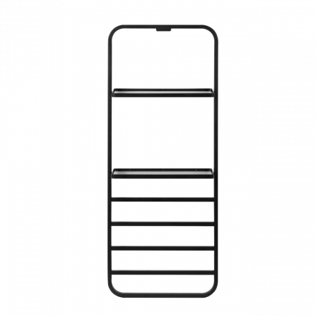 Полотенцесушитель электрический Black&White N-337B 101х40 черный матовый