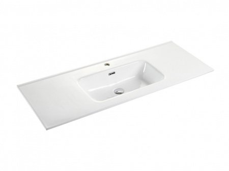 Раковина накладная 121см Ceramica Nova Element CN7006 белый