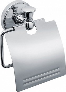 Держатель туалетной бумаги Fixsen Adele FX-55010 с крышкой Хром