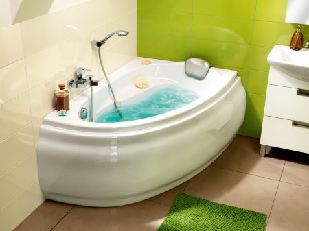 Ванна асимметричная Cersanit JOANNA 140x90 правая