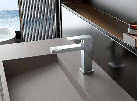 Смеситель для раковины BELZ B10613, хром