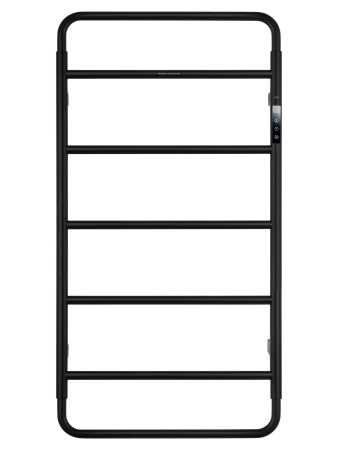 Полотенцесушитель электрический WONZON & WOGHAND WISMAR, Черный (WW-AL202-MB)