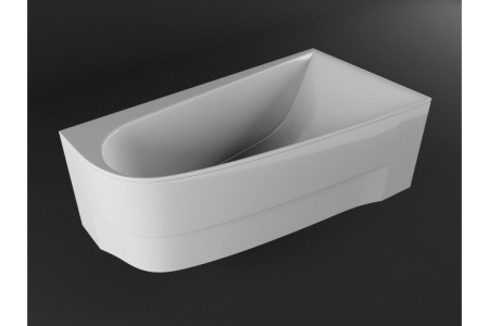 Ванна акриловая правосторонняя Vayer BOOMERANG Гл000010849, 160x90
