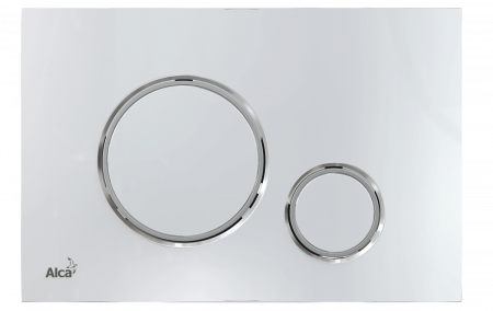 Кнопка смыва AlcaPlast THIN M771 хром глянцевый