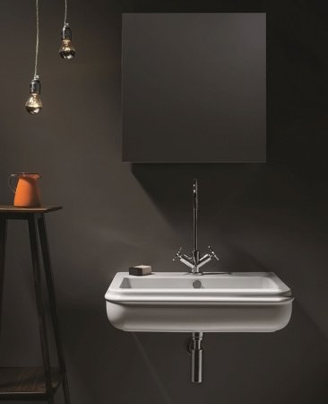 Раковина полувстраиваемая 56см Azzurra Charme CHA255bi*1 белый