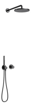 Встраиваемая душевая система Keuco IXMO 59602370001 черный матовый