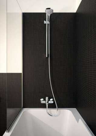 Душевой гарнитур Hansgrohe Croma Select E 26582400 Хром Белый