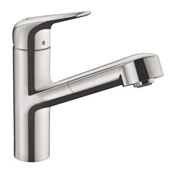Смеситель для кухни Hansgrohe Focus M42 71814800 нержавеющая сталь