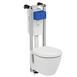 3 в 1 Промо-комплект с подвесным унитазом CONNECT E803501  и инсталляцией PROSYS