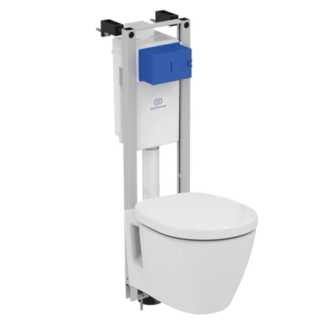 3 в 1 Промо-комплект с подвесным унитазом CONNECT E803501  и инсталляцией PROSYS