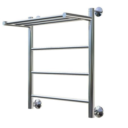 Полотенцесушитель водяной Тругор Аспект серия 1 60х50 хром, с полкой