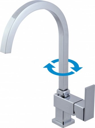 Смеситель Rav Slezak Loira LR514.5 Ручка 1 хром