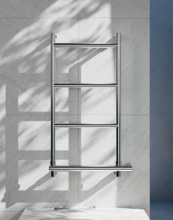 Полотенцесушитель электрический Margaroli Sereno 582-4 5823204CRNB 726х420 хром