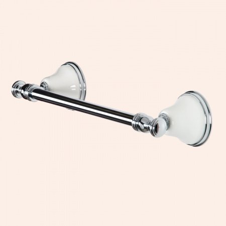 Полотенцедержатель TW Harmony TWHA014bi/cr белый/хром