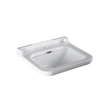 Раковина подвесная 60см Kerasan Waldorf 4140K1bi/cr*1 белый