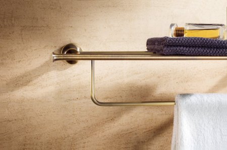 Полка для полотенец Rush Crete CR35543 Бронза