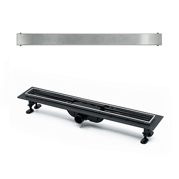 Душевой лоток (двухсторонняя решетка) TIMO Super Plast SP10900-PG10900, сатин