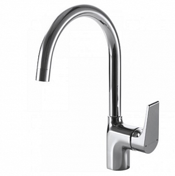 Смеситель для кухни Bravat Vega F7119177CP-1 хром