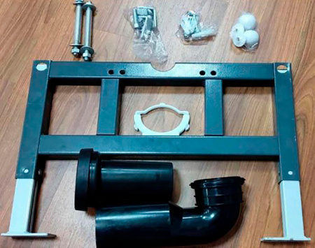 Унитаз подвесной с импульсным смывом SantiLine SL-5031 белый, с сиденьем микролифт (инсталляция в комплекте)