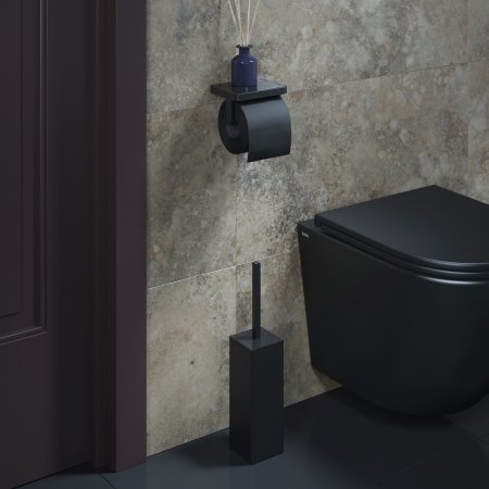 Держатель туалетной бумаги IDDIS On-X ONXBL02i43 черный матовый