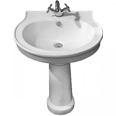 Раковина подвесная 61см Cezares Primo CZR-399-T белый