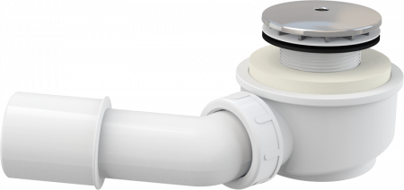 Сифон для душевого поддона Alcaplast A471CR-50 белый
