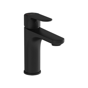 Смеситель для раковины Vitra Root Round A4270636EXP черный матовый