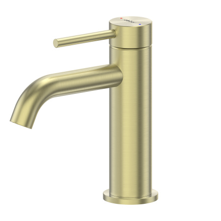 Смеситель ABBER Wasser Kreis 316 AF8110BG для раковины, золото брашированное