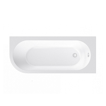 Ванна акриловая правосторонняя Vayer Irena Гл000026132, 170х72