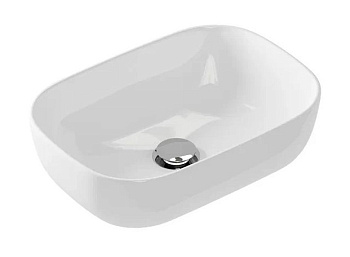 Раковина накладная 50см Cersanit Moduo 50 Square 63570 белый