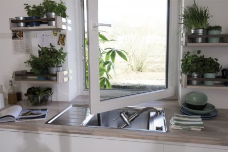 Смеситель для кухни Blanco Linus-F 514025 хром