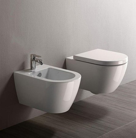 Биде подвесное GSI Pura 8865111 белый