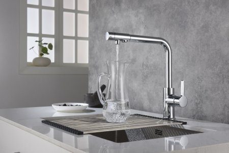 Смеситель для кухни Timo Hette 1026/00F хром