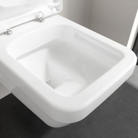 Унитаз подвесной безободковый Villeroy&Boch Architectura 5685HR01 с сиденьем микролифт
