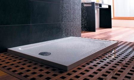 Душевой поддон из искусственного камня Jacob Delafon Flight 120x90 прямоугольный Белый